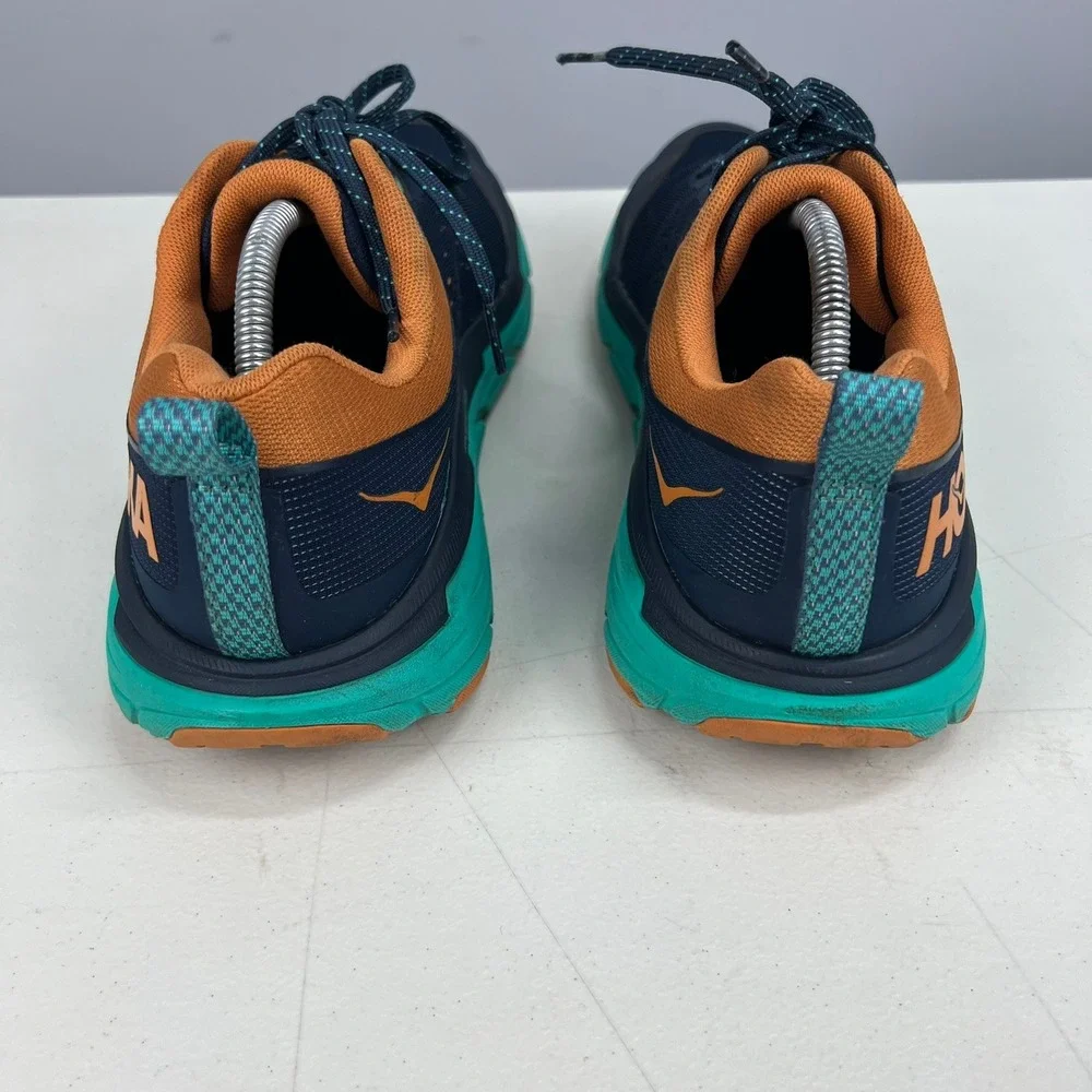 Hoka One One Challenger ATR 6 Mens 11 Running Shoes Blue Orange 1106510 OSAT